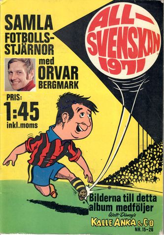 Omslag till Kalle Ankas samlaralbum 1971